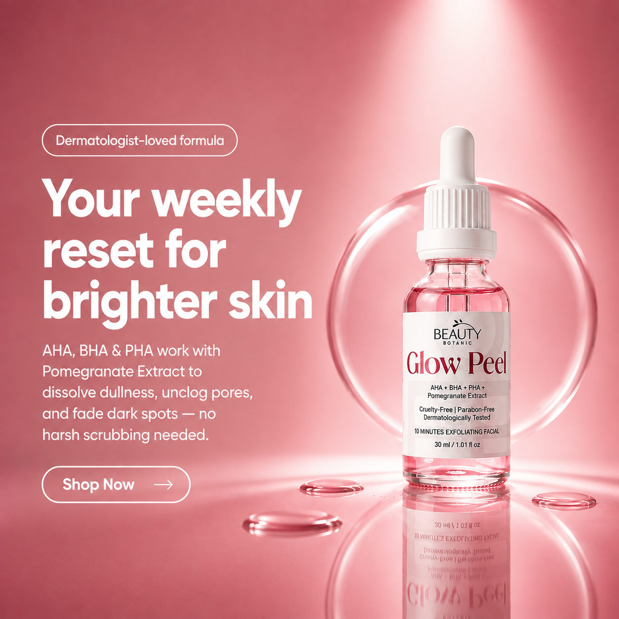 Glow Peel — Your weekly reset for brighter skin